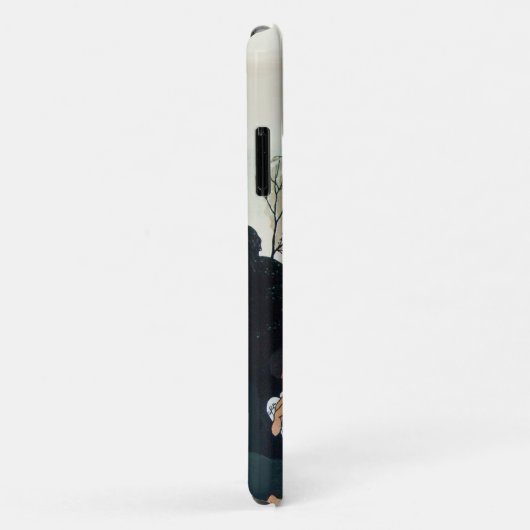 VALENTIJN? NR, /RETRO VAN HET BEDANKT Case-Mate iPhone CASE (Achterkant/rechts)