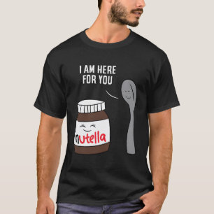 Valentijn Nutella Mannen T-shirt