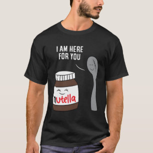 Valentijn Nutella Mannen T-Shirt Paar Partner GIF