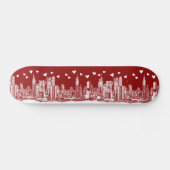 valentijn NYC skyline Skateboard (Horizontaal)