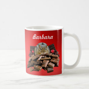 Valentijn- of Sweetest Chocolate Chipmunk aanpasse Koffiemok