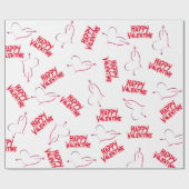 Valentijn ompakken papier (Vlak)