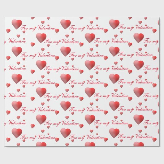  Valentijn-omslagpapier Cadeaupapier (Vlak)