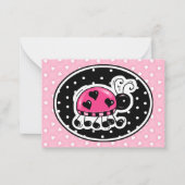 Valentijn op Visitekaartjes ! SRF Notitiekaartje (Voorkant)