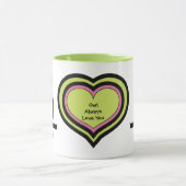 Valentijn Owl Paar Mok (Midden)