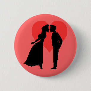 Valentijn Paar Button