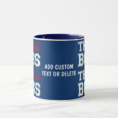 Valentijn Paar De Echte Baas Paar Man/Vrouw Mok (Midden)