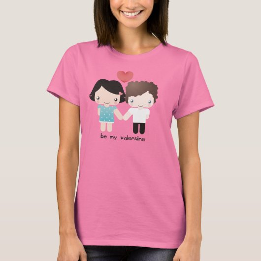 Valentijn Paar Shirt (Voorkant)