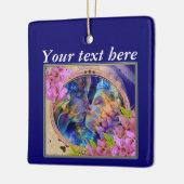 Valentijn-paar-viering Keramisch Ornament (Links)