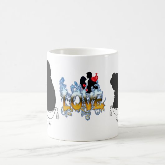 Valentijn-paar-viering Koffiemok (Center)