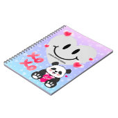 Valentijn Panda in liefde Notitieboek (Linkerzijde)