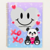 Valentijn Panda in liefde Planner (Voorkant)