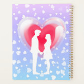 Valentijn Panda in liefde Planner (Achterkant)