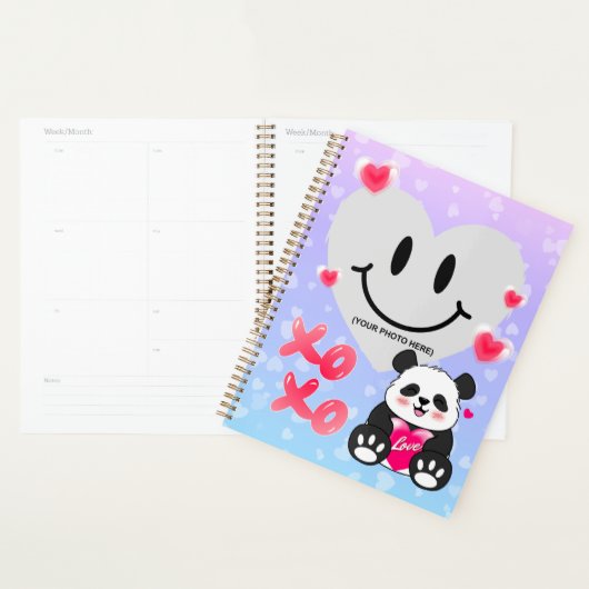 Valentijn Panda Verliefd Planner (Display)