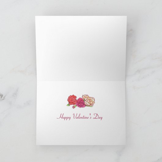 Valentijn Paper Doll Kaart (Binnen)