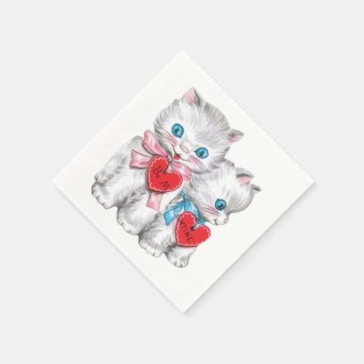 Valentijn papieren servetten (Hoek)