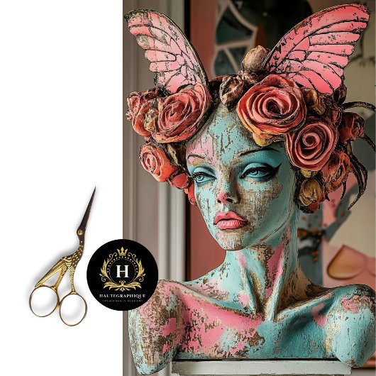 Valentijn Paris Gargoyle Decoupage Tissuepapier