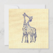 Valentijn Party gepersonaliseerde uitnodigingen (Achterkant)