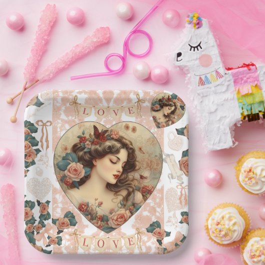 Valentijn Party Paper Bord (Feest)