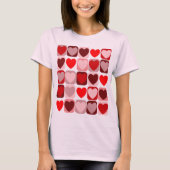 Valentijn Patchwork T-shirt (Voorkant)