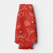 Valentijn Patroon 2 Flesjeskoeler (Voorkant)