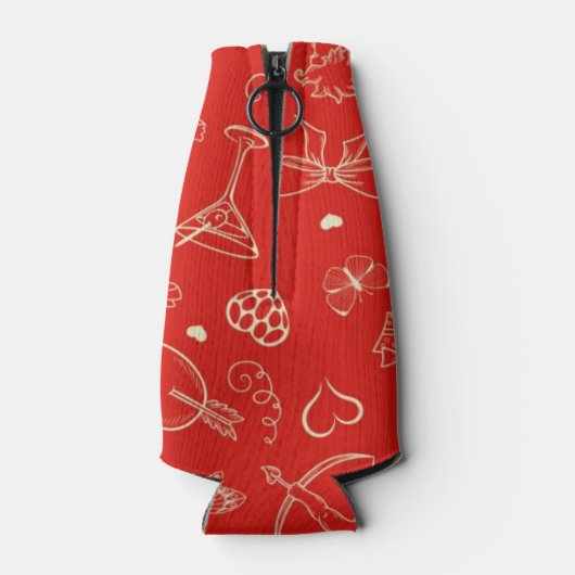 Valentijn Patroon 2 Flesjeskoeler (Achterkant)