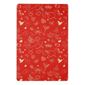 Valentijn Patroon 2 Mini Klembord (Achterkant)