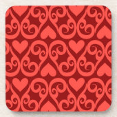 Valentijn Patroon Bier Onderzetter (Voorkant)