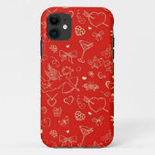 Valentijn Patroon Case-Mate iPhone Case (Achterkant)