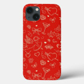 Valentijn Patroon Case-Mate iPhone Case (Achterkant)