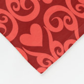 Valentijn Patroon Fleece Deken (Hoek)
