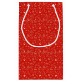 Valentijn Patroon Klein Cadeauzakje (Achterkant)