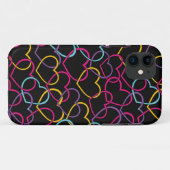 Valentijn Patroon met kleurenharten Case-Mate iPhone Case (Achterkant (horizontaal))