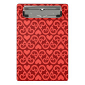 Valentijn Patroon Mini Klembord (Voorkant)