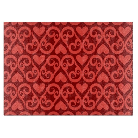 Valentijn Patroon Snijplank (Voorkant)
