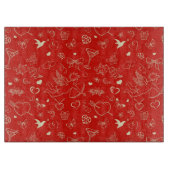 Valentijn Patroon Snijplank (Voorkant)