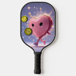 Valentijn Pickleball Love – Heart & Paddle Design