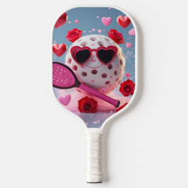 Valentijn Pickleball Love – Heart & Paddle Design