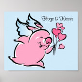 Valentijn Pig Poster (Voorkant)