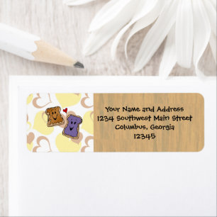 Valentijn Pindakaas en Jelly Etiket