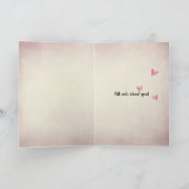 valentijn pinda's en rode harten kaart (Binnen)