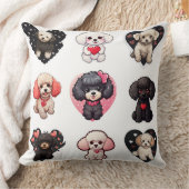 Valentijn poedelhond | HONDENLIEFHEBBERS | Kussen (Deken)