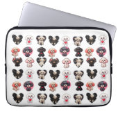 Valentijn poedelhond | HONDENLIEFHEBBERS | Laptop Sleeve (Voorkant)