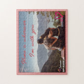 Valentijn Poem Home is waar ik ook ben met You Pho Legpuzzel (Verticaal)