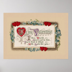 Valentijn Poem Poster