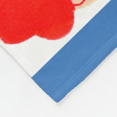 valentijn politiejongen uit 1930 fleece deken (Hoek)