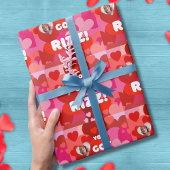 Valentijn Pop Cadeaupapier