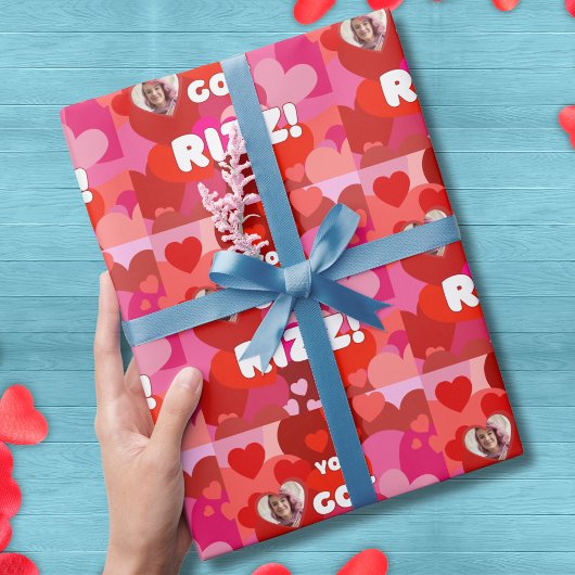 Valentijn Pop Cadeaupapier