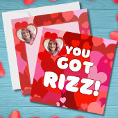 Valentijn Pop Feestdagenkaart