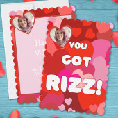 Valentijn Pop Feestdagenkaart